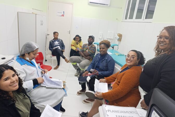 Grupo de Planejamento Reprodutivo leva orientações importantes à comunidade da USF ACS Nathan da Silva Noronha Figueiredo