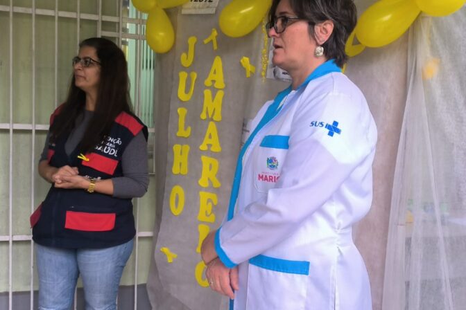 📍 Julho Amarelo em Maricá!