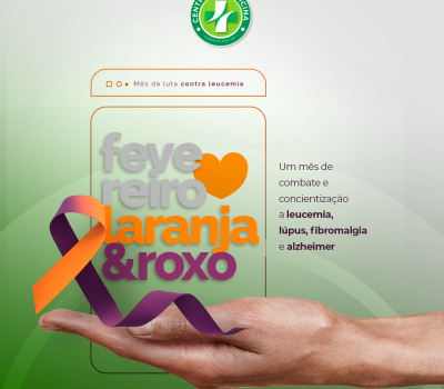CEMPES_-_Campanha_Roxo_(Lúpus,_Alzheimer_e_fibromialgia)_e_Laranja_(Leucemia)___Campanha_Laranja_e_roxo